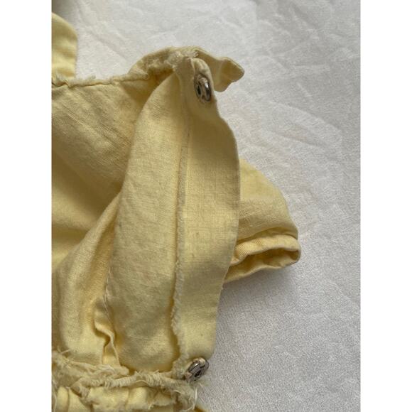 Adorable Vintage Yellow Doll Dress - Picture 4 of 7